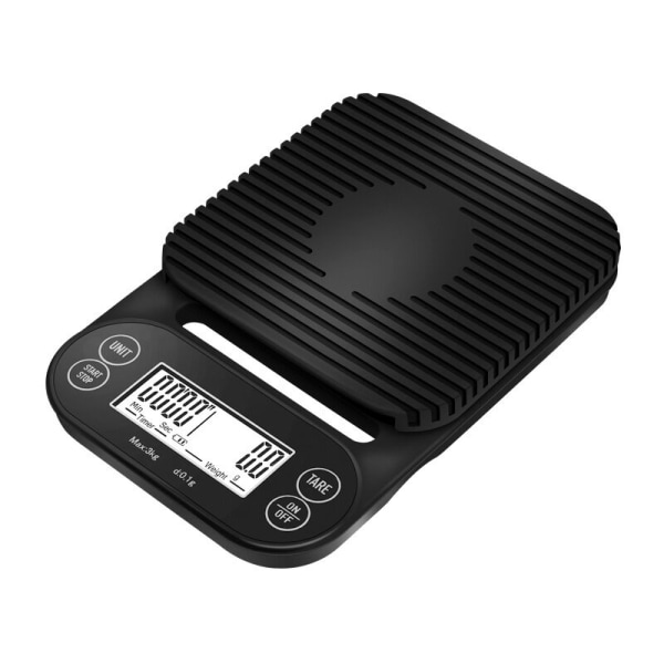 Elektronisk köksvåg Handbryggt kaffe Elektronisk våg Precision 0,1 g (3 kg/0,1 g)