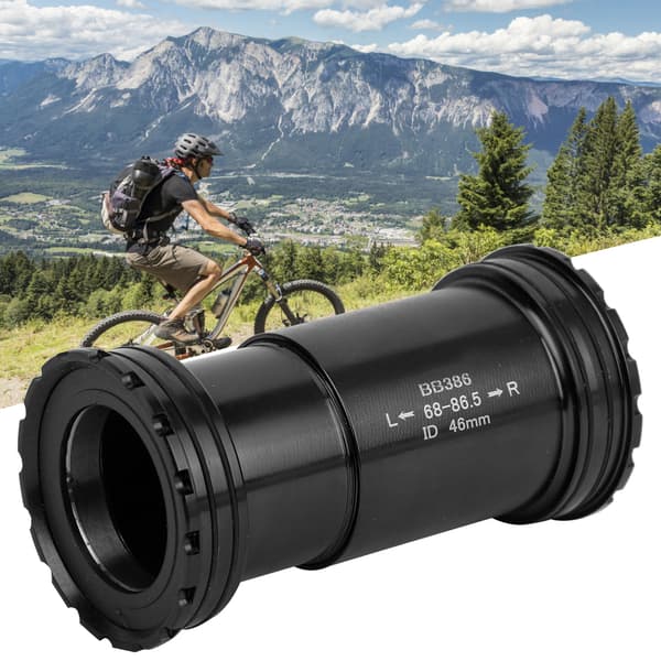 ZTTO BB386 EVO PF30 Legering Cykelram Bottenfäste Tillbehör för Bicycleblack