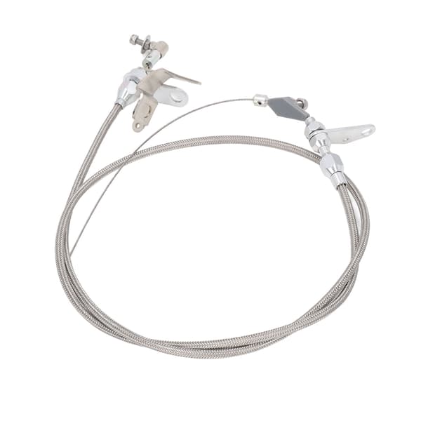 Kickdown-kabel 158 cm lengde rustfritt stål gasswire erstatning for CHRYSLER 727 transmisjoner