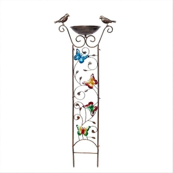 Fuglebad Utendørs Sommerfugl Hage Espalier Hagepynt