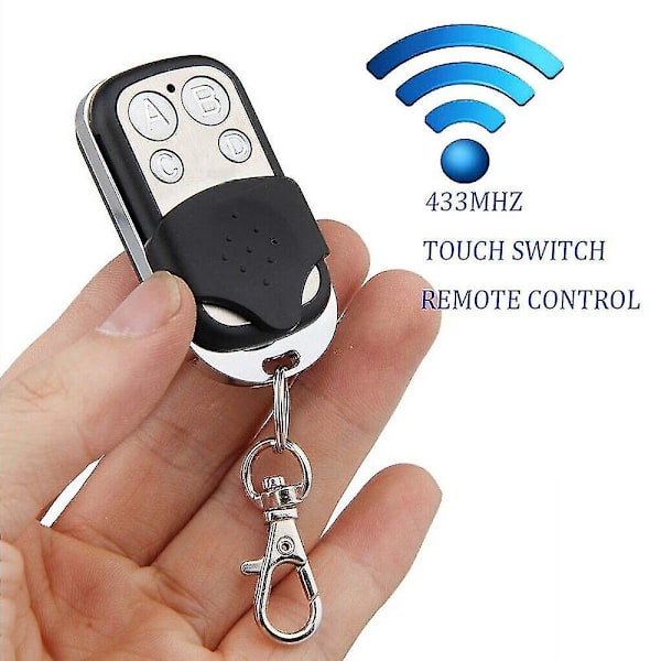 universal 433mhz bilfjärrkontrollnyckel Touch Switch Fjärrkontroll Garageport