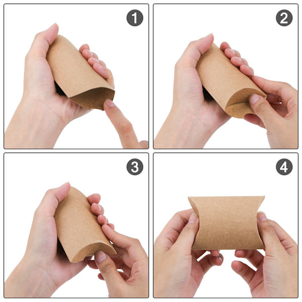 10 kpl tyynynmuotoinen hääkarkkirasia Mini hiusneula korukorvakorut kaulakoru lahjarasia kahvalla Sliver 32x20x6cm 