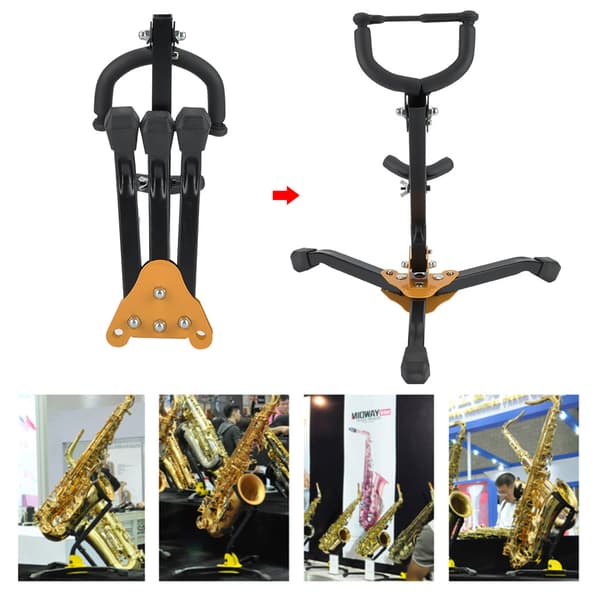 Justerbart Metal Tenorsaxofonstativ
