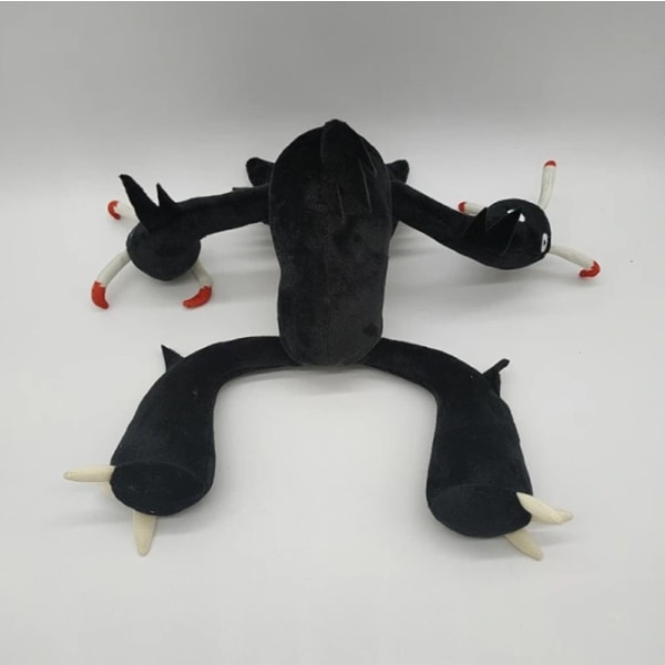 Killy Willy Spider fyldt plysvalmue Playtime Toy Black