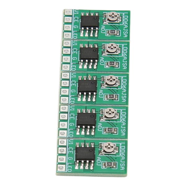 LED Driver Board 30 til 1500MA Justerbar Robust LED Konstant Strøm Driver til 3V 3.3V 3.7V 4.5V 5V 6V LED Driver