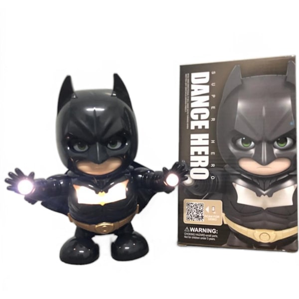 Dans och sjunger leksak elektrisk robot musik barngåva Batman
