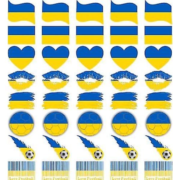 40 st Ukraina National Flag Sticker-Car Sticker/applikation