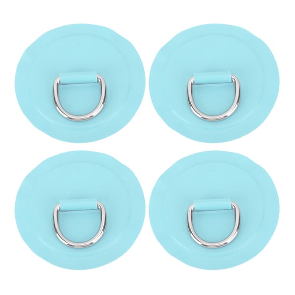 PVC D-ring patch til oppustelig stand up paddle board SUP 4 stk. Mintgrøn