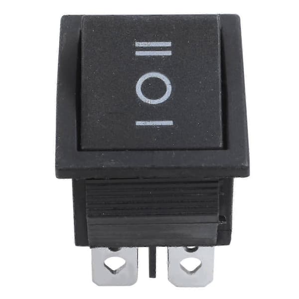 5 stk. 6-benet Dpdt sort knap On/off/on vippekontakt