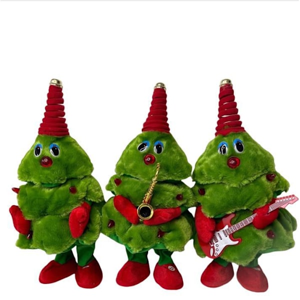 Interaktiv juletre leke med sang, lys og dans Guitar