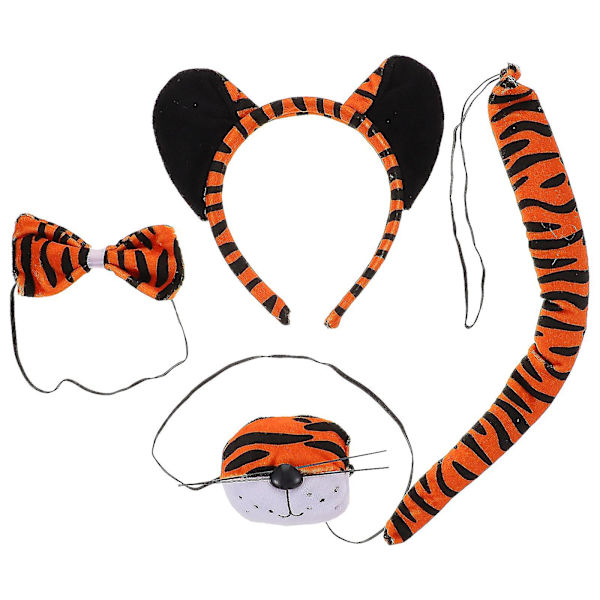 1 set taaperoiden tiikeriasusettiä set Tiger set juhliin sarjakuva Tiger Cosplay set