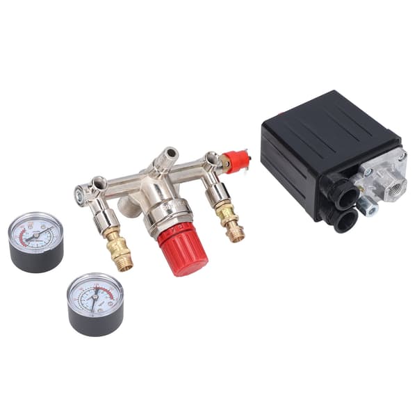 Vertikal Luftkompressor Trykventil Kit 240V 380V 90-120 PSI