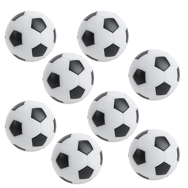 8 stk. mini bordfodboldbolde 32 mm tilbehør til bordfodboldmaskine til børn