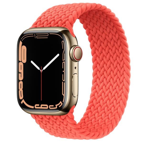 Elastisk Apple Watch-rem 42mm/44mm/45mm/49mm Grå Grå Medium