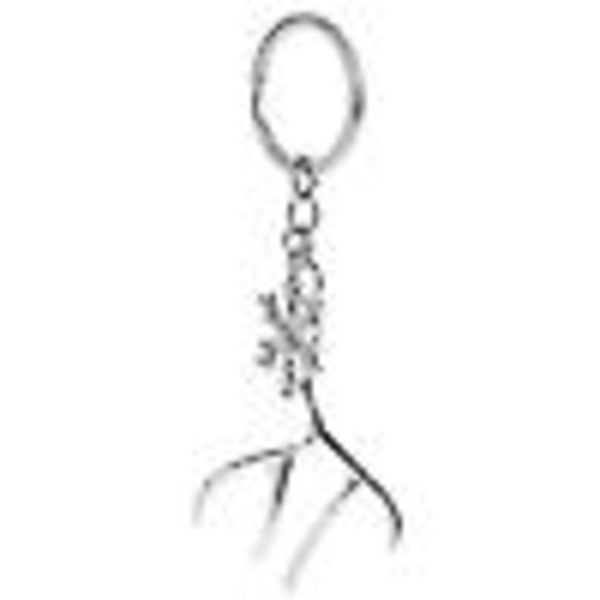 Christmas Keychain Antler Key Chain Christmas Snowflake Key Chain Bag Pendant Taske Hængende Decor
