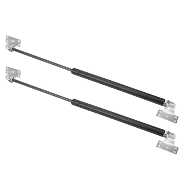 Hydraulisk løftestøtte 2 stk. 60 cm 23,6 tommer længde sort til bilbagagerumsvindue