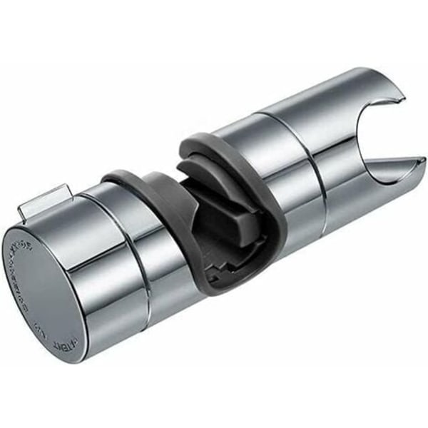 Universal käsisuihkuteline, säädettävä suihkuteline, 360° kääntyvä pidike 19-25 mm OD liukutankoon, ABS-laatua muovia