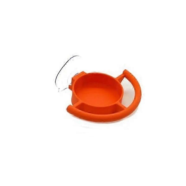 Fuglefoderhus Vindues sugekopholder til frø, gelé eller fuglefoder udendørs klassificeret med ASA-filament 3D-printet 1pcs