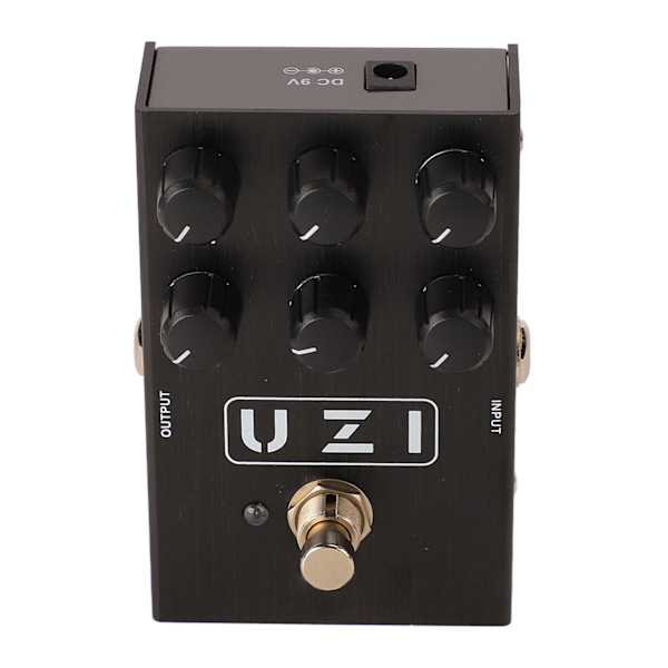 Elgitarr Effekter Drive Pedal Effektor Simulerar Gitarrdistorsion och Overdrive Effekter AN 35 Svart