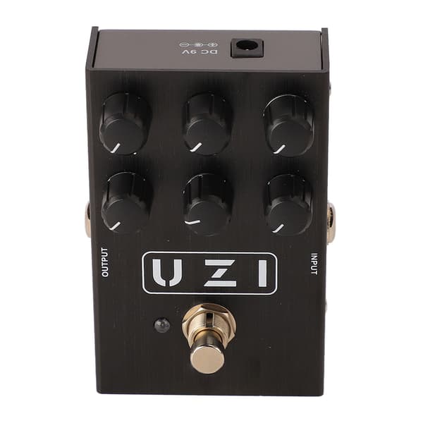 Elguitar Effekter Drive Pedal Effektor Simulerer Guitarforvrængning og Overdrive Effekter AN 35 Sort