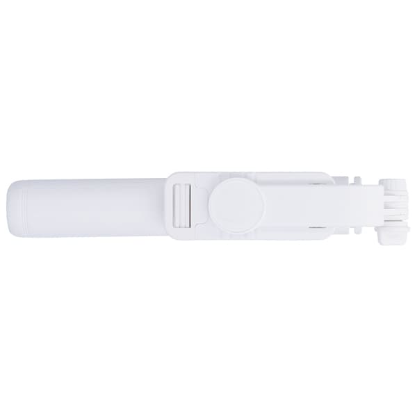 103 cm/40,6 tommer stativ selfie-stick i aluminiumslegering til Android/iOS Hvid