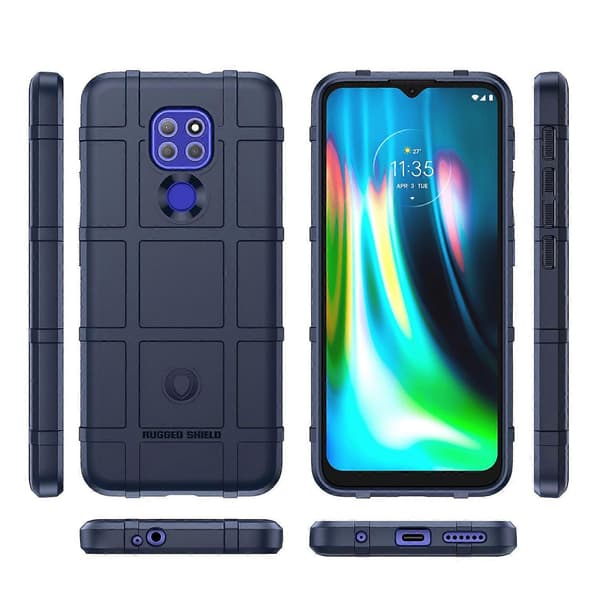 Til Lenovo Lemon K12 / K12 Note Full Dekning Støtsikkert TPU Telefondeksel Blue