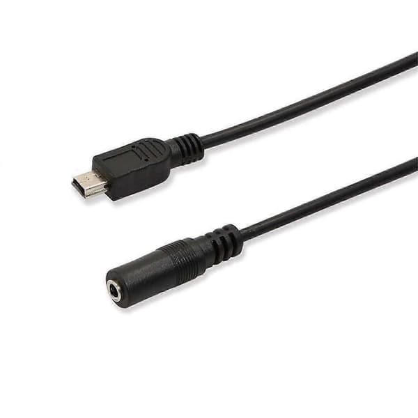 Mini USB til 3,5 mm mikrofonkabel for lydopptak adapterkabel mikrofonadapterkabel 0.3M