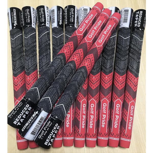 13 Golf Pride MCC PLUS 4 Golfgripit vakiokoko punainen punainen[ht]