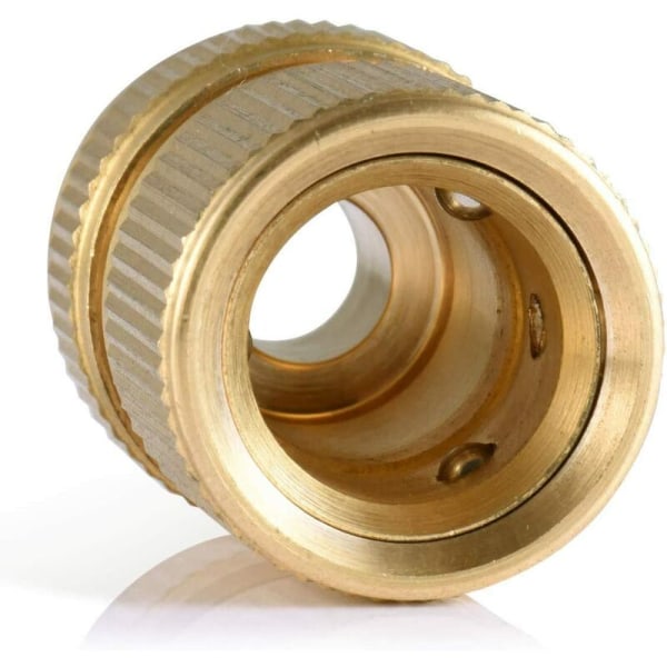 2-osainen messinki puutarhaletku, pikaliitin, 1/2" pikaliitin puutarhaletku