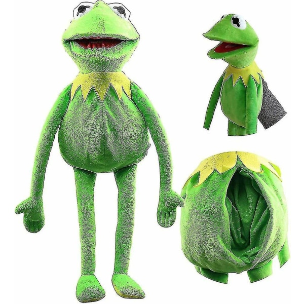 23&quot; Kermit The Frog Hånddukke Blød Plys fyldt dukke Legetøj Børnegave