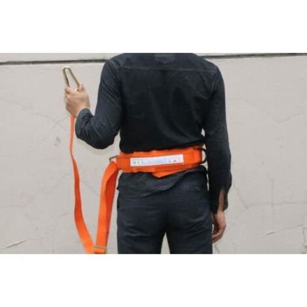 Sikkerhetsbelte med justerbar snor, beskyttelsesutstyr for byggesele for klatring i trær, personlig fallsikring p