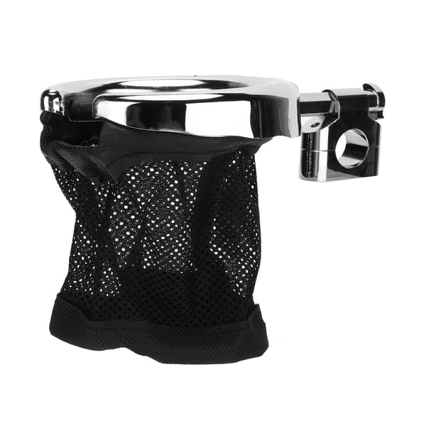 Universal Motorcykel Kopholder Foldbar 7 Gear Intern Til 22 mm 0,9 tommer Krom