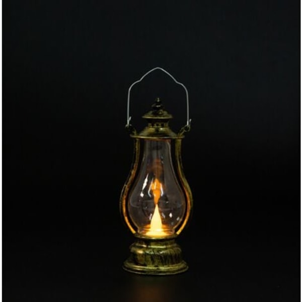 LED lanterner lys Home Decor trådløs batteridrevet, utendørs lanterner, vintage design, camping lys, Halloween H