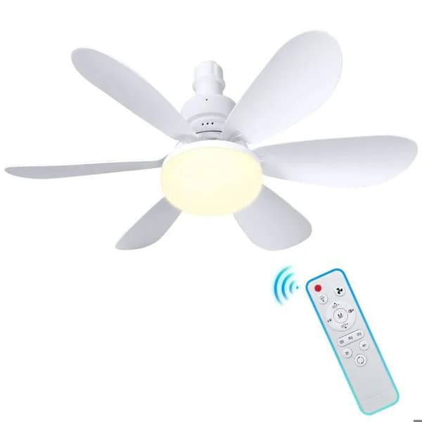Loftventilator - 40W - 6 blade - 3 hastigheder - Stille[ht]