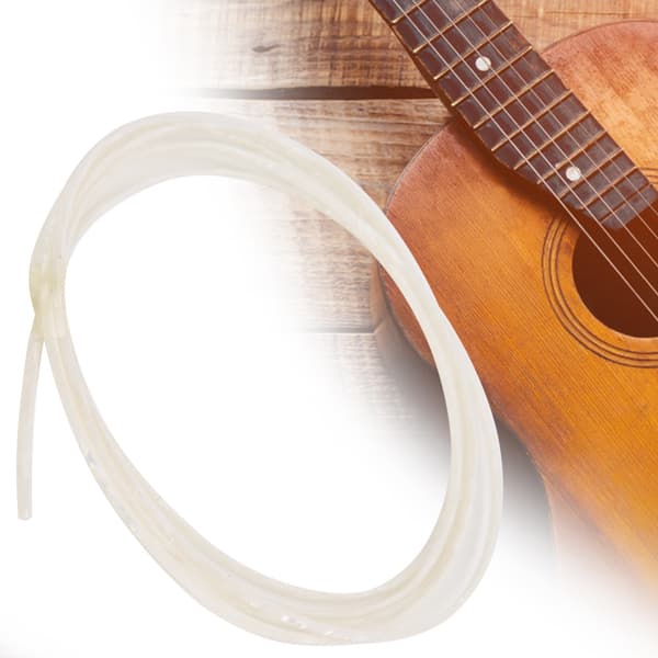 Gitarr Kantlist Vit Pärla Dekorativ Linje Instrumenttillbehör