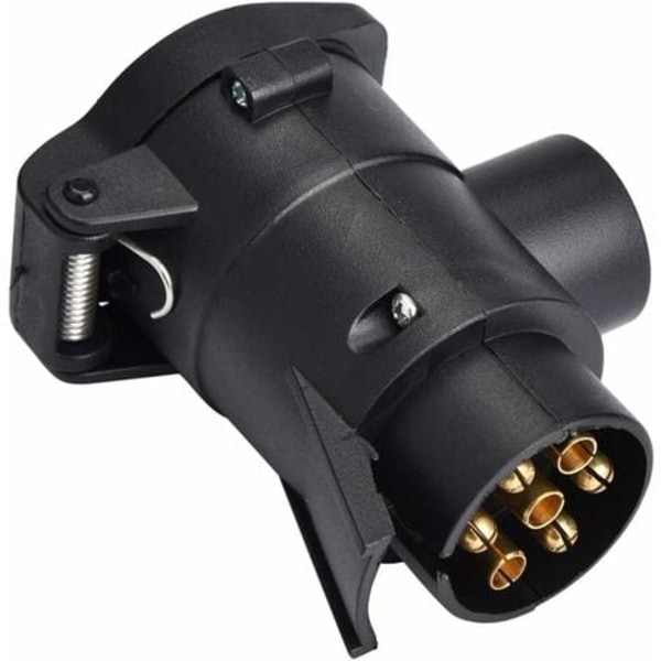 7 till 13 stifts adapter för släpvagn för bilar Pluggomvandlare Husvagnskontakt 12V dragkrokanordning