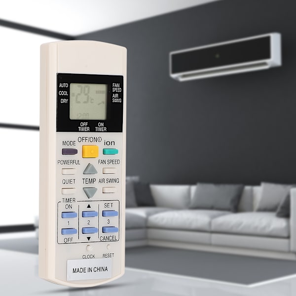 Erstatningsfjernkontroll for klimaanlegg A75C3299 A75C2600