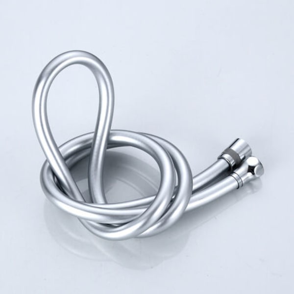 Fleksibelt Anti-Twist Brusehoved, 1,5 M Bruseslange, Gummi, Hvid