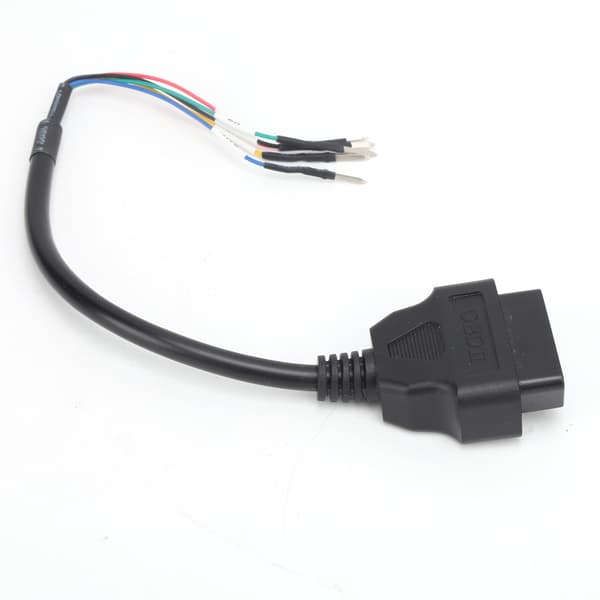16-pin bilmotorcykel universal OBD2 OBD-kabel testadapterstik