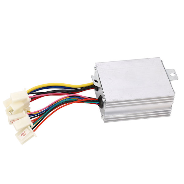 Professionell 48V 500W Legeringsmotor Borste Hastighetskontroll Silver E-cykel