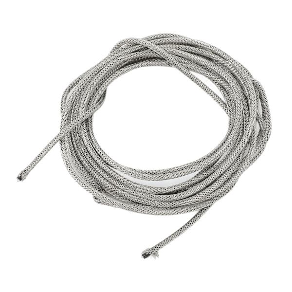 Gitarr Skärmad Kabel Enkelledare 3m Lång 22 AWG Flätad Skärmkabel Gitarrsträng