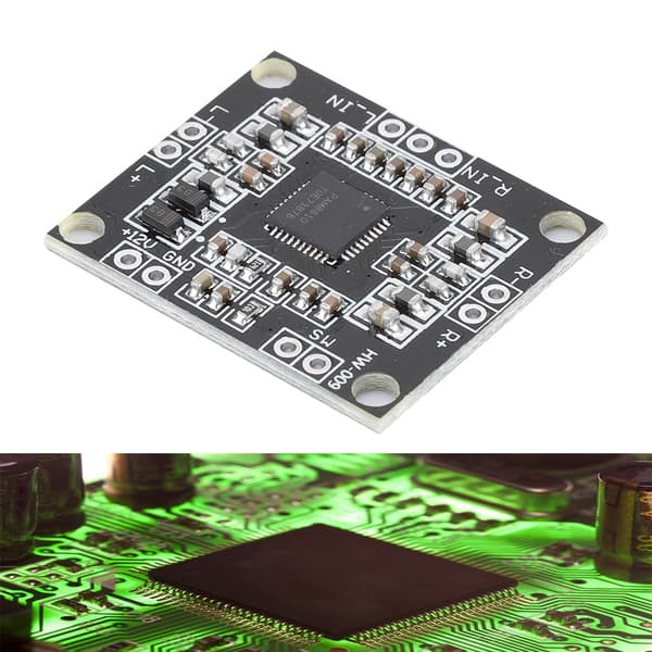 PAM8610 Dual Channel 12V Mini Digital Forstærker Board Effektforstærker Board 15W*2