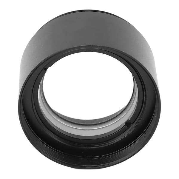 0.5X 48mm Gevind Blåt Lys Blokerende Mikroskop Objektiv Linse Sort