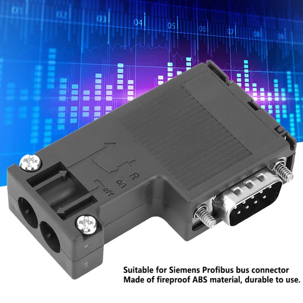 Siemens DP Kontakt 6ES7972 0BA12 0XA0 Ingen Programmeringsport