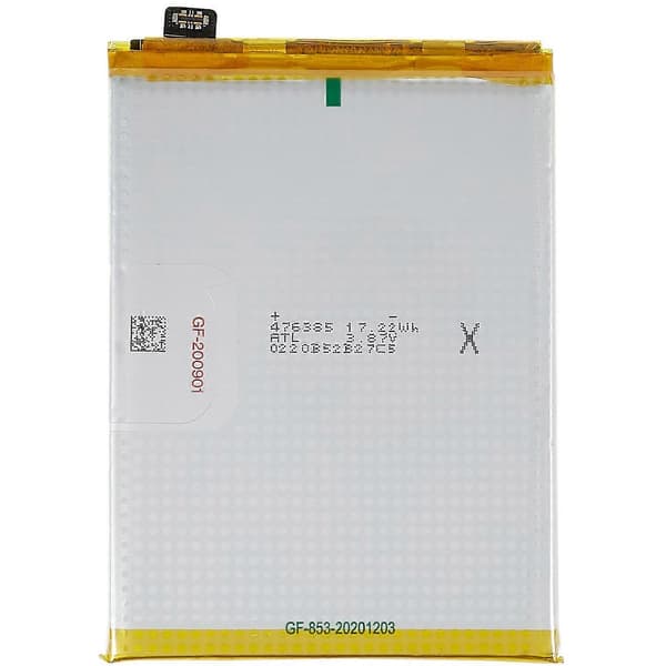 För OnePlus Nord CE 5G 3.87V 4400mAh Li-jon Polymer Batteri Montering (Kod: BLP845) (utan logotyp)