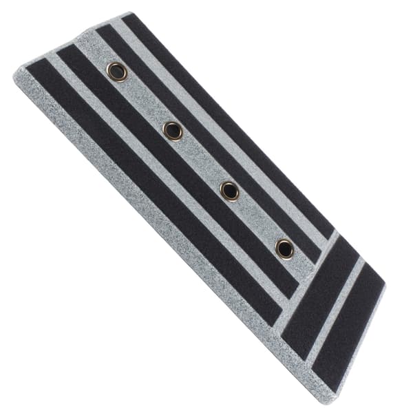 Gitarr Effekt Pedal Board PE kardborrefäste Instrumenttillbehör för Performance Svart Marmordesign