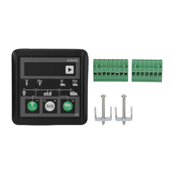 Automatisk strømbrytermodul strømforsyningskontroll LED-display