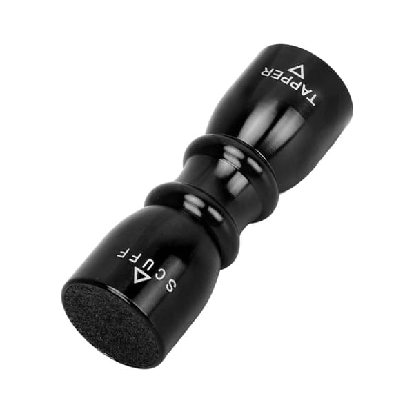 3 i 1 Pool Kø Spids Shaper Scuffer Aerator Billard Værktøj Sort
