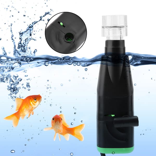 Mini Auto Akvarium Overflate Oljeskimmer Fjerner Oljefilm