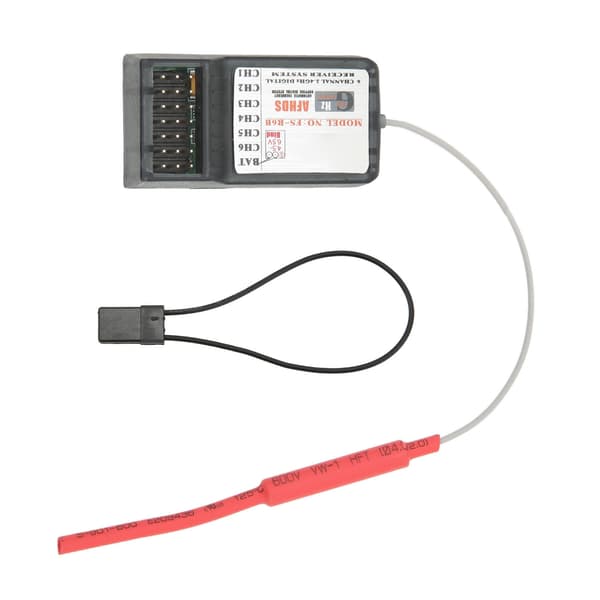 FS R6B 2,4Ghz 6CH RC-mottaker for FlySky I6 I10 TH9X FS CT6B FS T6 RC-sendererstatningsmottaker